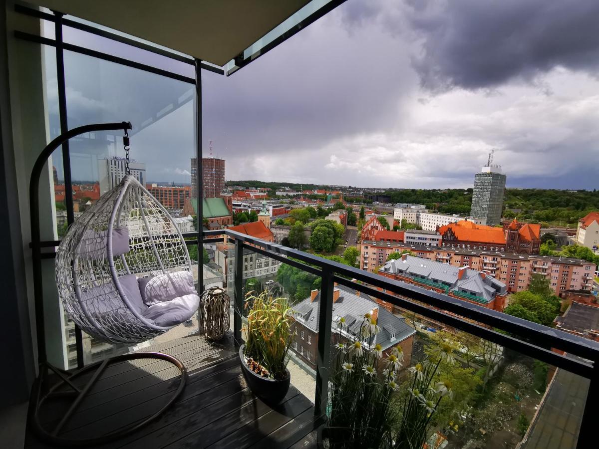 Walowa Tower Apartments Gdańsk Exteriör bild