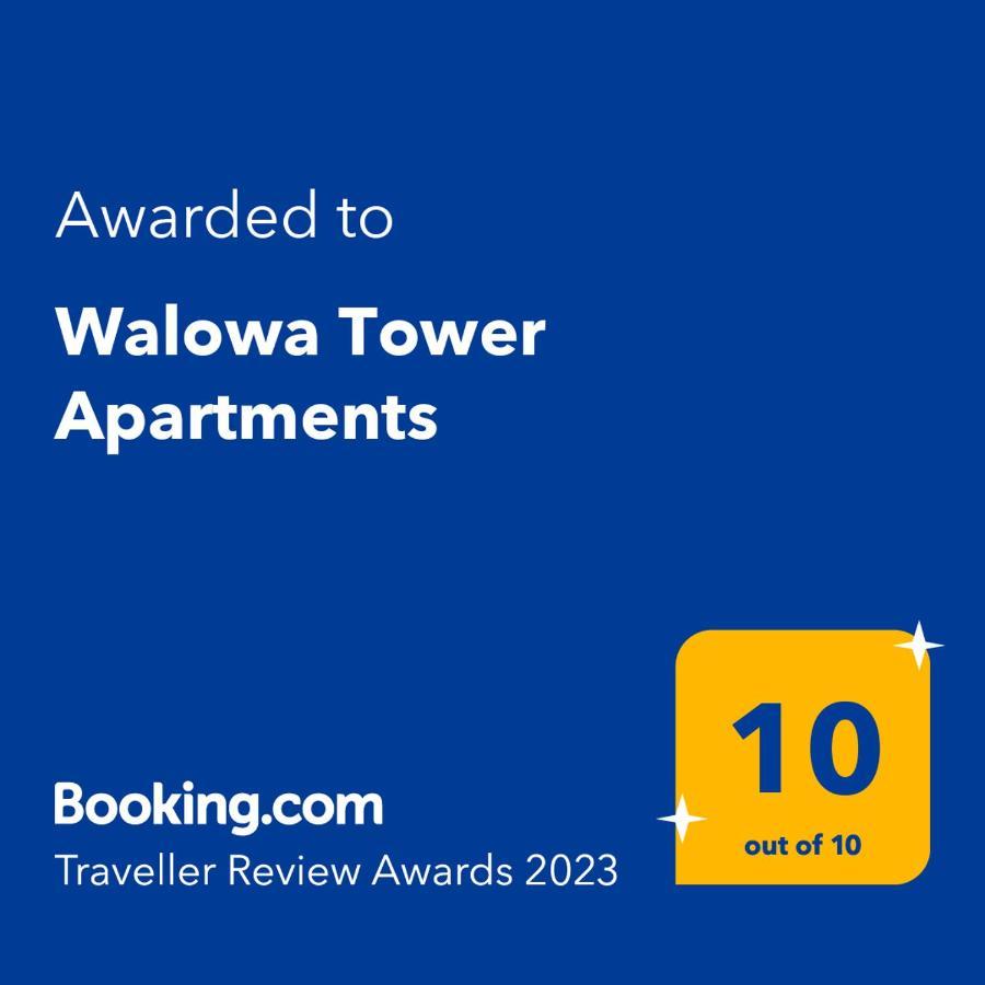 Walowa Tower Apartments Gdańsk Exteriör bild